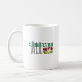 Taza De Café Secretaria de la escuela