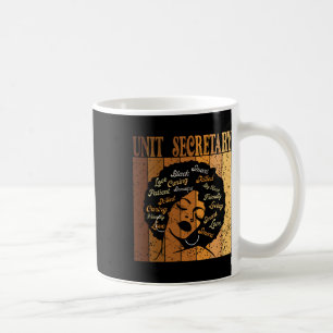 Taza De Café Secretaria de la Unidad Mujeres Afro Africanas His