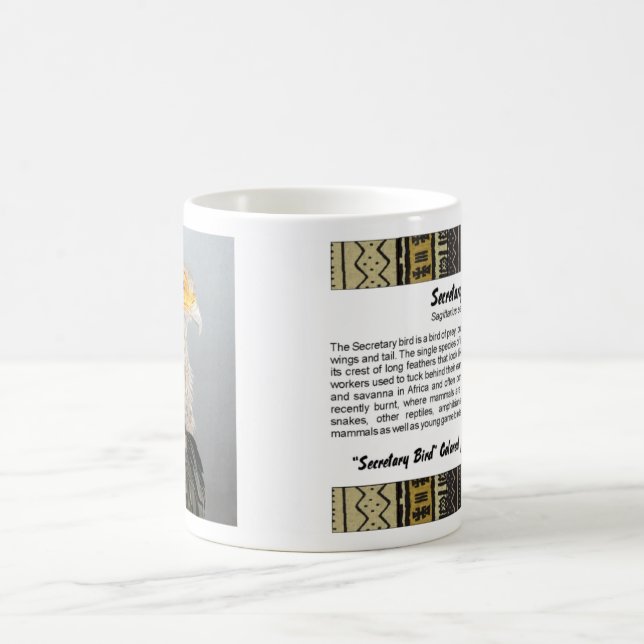 Taza De Café Secretaria pájaro (Centro)