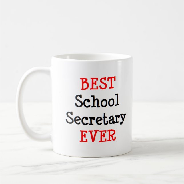 Taza De Café secretario de escuela, mejor (Izquierda)