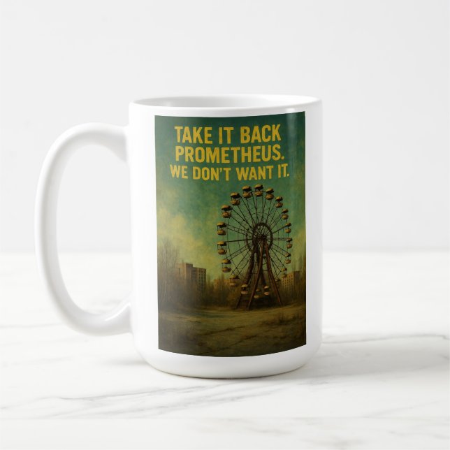 Taza De Café Secuelas del reactor 4 (Izquierda)