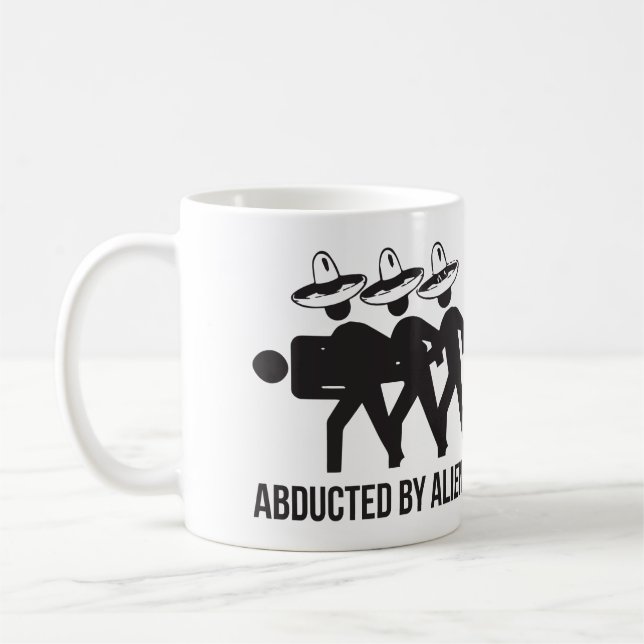 Taza De Café Secuestrados Por Extranjeros (Izquierda)