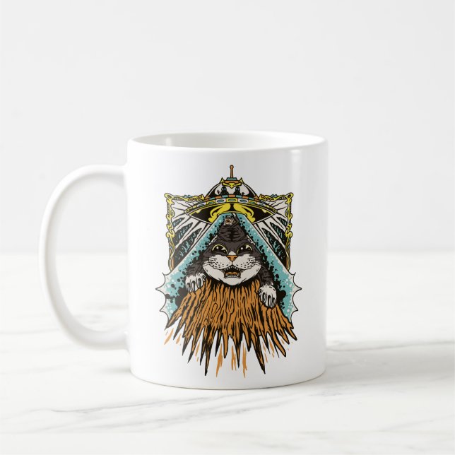 Taza De Café Secuestro de gatos extranjeros (Izquierda)