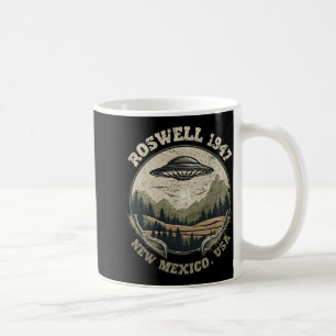 Taza De Café Secuestro de Roswell 1947 Nuevo México Ufo Vintage