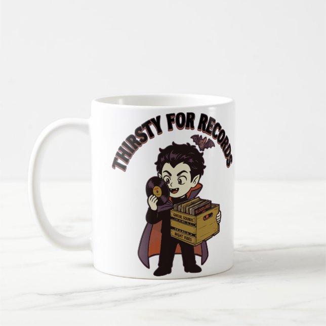 Taza De Café Sediento de Discos (Izquierda)