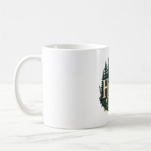Taza De Café Seek Adventure Vacaciones acampando en la naturale