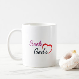 Taza De Café Seek God's Heart 