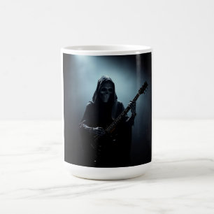 Taza De Café Segador con guitarra en el escenario