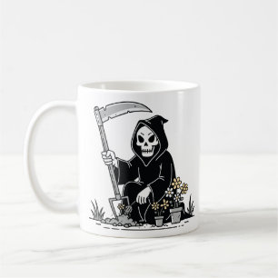 Taza De Café Segador de flores de jardinería