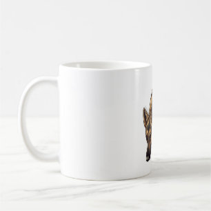 Taza De Café Seguimiento de Pastor Alemán
