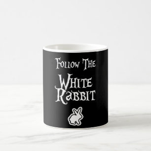 Taza De Café Seguir al Conejo Blanco