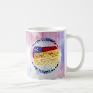 Taza De Café "según la Constitución, nadie está por encima de l