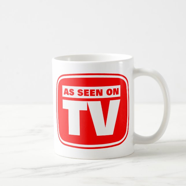 Taza De Café Según lo visto en la TV (Derecha)