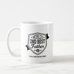 Taza De Café Segundo Mejor Padre del Mundo