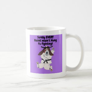 Taza De Café Seguramente NO TODO Basset estaba Luchando Kung Fu