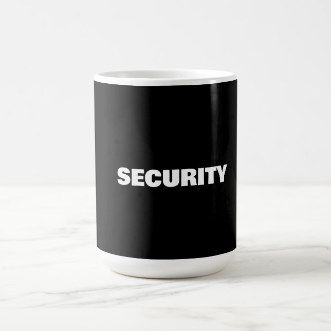 Taza De Café Seguridad (Centro)