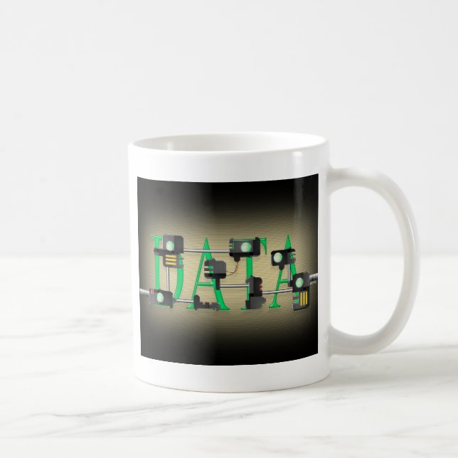 Taza De Café Seguridad de datos (Derecha)