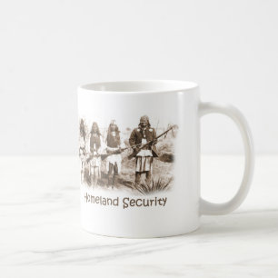 Taza De Café Seguridad de patria Apache