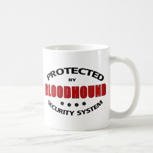 Taza De Café Seguridad de perro sangrienta
