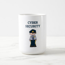Taza De Café Seguridad de TI: Defensor digital