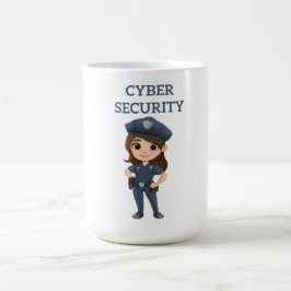Taza De Café Seguridad de TI: Defensor digital