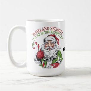 Taza De Café Seguridad Nacional Me Puso en la Lista Traviesa Di