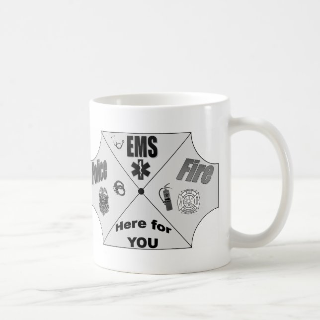 Taza De Café Seguridad pública (Derecha)