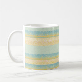 Taza De Café Seigaiha Wave Pattern Mug