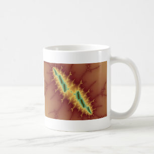 Taza De Café Seis bandas - Fractal Mug