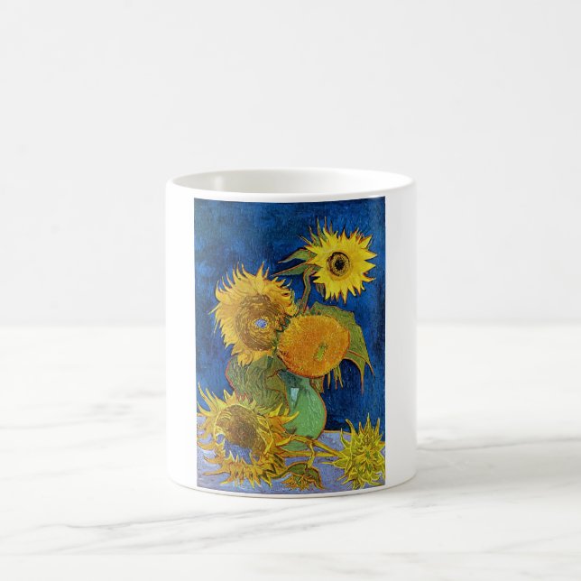 Taza De Café Seis girasoles, Van Gogh (Centro)