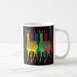 Taza De Café seis llamas en seis colores