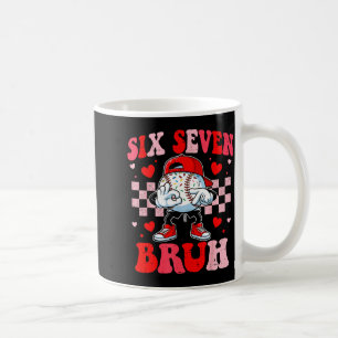 Taza De Café Seis siete 67 hermano 6 7 meme béisbol helado gote
