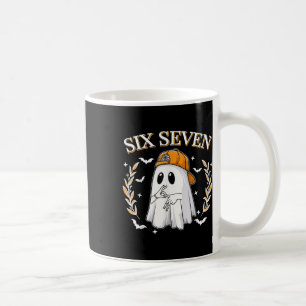 Taza De Café Seis Siete 67 Meme Divertido Fantasma Halloween 6