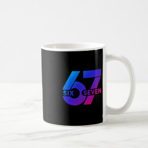 Taza De Café Seis Siete 67 Meme Gen Alfa jerga Bysebyll Tempora