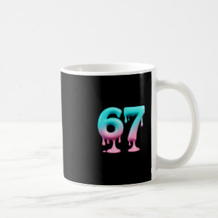 Taza De Café Seis Siete 67 Meme para niños y adultos de Gen Alp