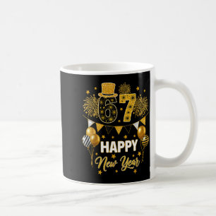 Taza De Café Seis Siete 6 7 Meme Divertido Feliz Año Nuevo 67 2