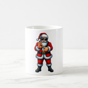 Taza De Café Seis Siete 6 7 Meme Santa Navidad
