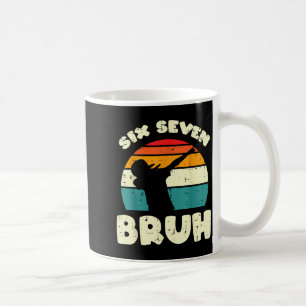 Taza De Café Seis Siete Bruh Dab Divertido 67 Disfraz 6 7 Meme 
