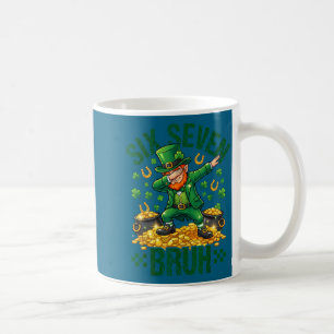 Taza De Café Seis siete bruh día de san patricio tréboles 67