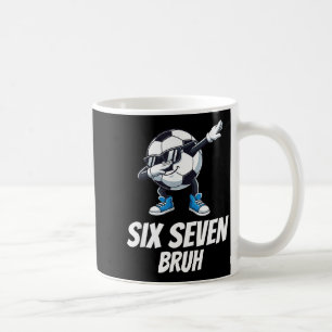 Taza De Café Seis Siete Bruh Rotura Cerebral Gen Alfa Haciendo