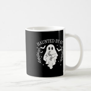 Taza De Café Seis Siete Embrujado 6 7 Meme 67 Mano de Esqueleto