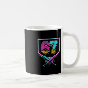 Taza De Café Seis Siete Helado Drip Sport 67 Divertido Mason Me