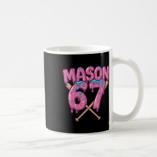 Taza De Café Seis Siete Helado Goteo Deporte 67 Diversión Mason