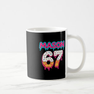 Taza De Café Seis Siete Helado Goteo Deporte 67 Mason Meme
