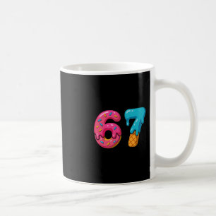 Taza De Café Seis Siete Helado Goteo Meme 67 Deporte Divertido