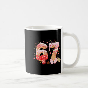 Taza De Café Seis Siete Helado Goteo Meme Genial 67 Valentín Di