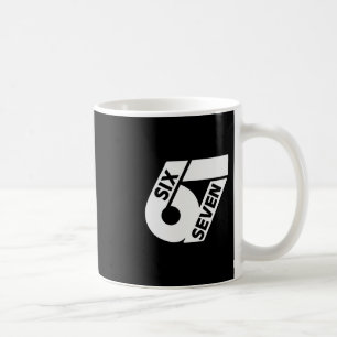 Taza De Café Seis Siete Meme Genial 67 Número Divertido