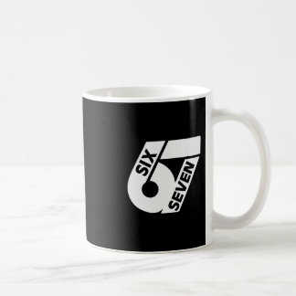Taza De Café Seis Siete Meme Genial 67 Número Divertido