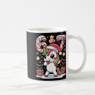 Taza De Café Seis Siete Navidad Unicornio Meme Divertido Lindo