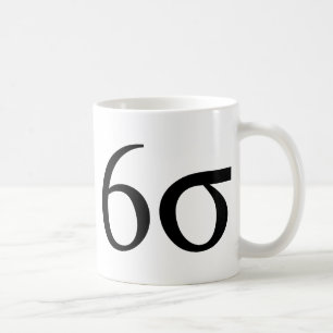 Taza De Café Seis sigmas (magro seis sigmas)